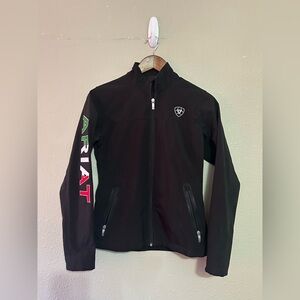 Ariat New Team Softshell Mexico Full Zip Jacket Women’s Size XS Ariat Tek